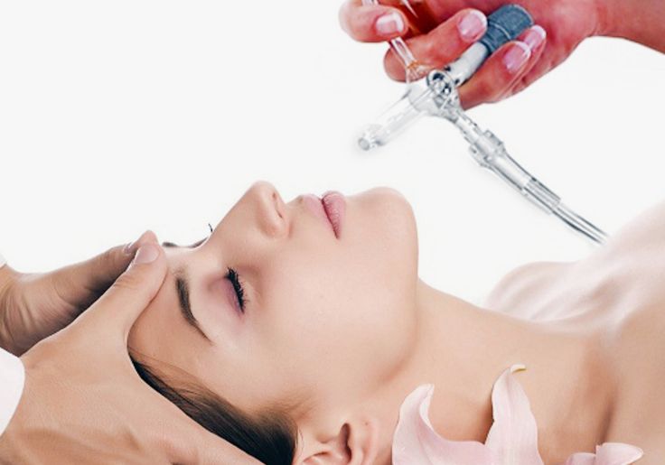 Oxygen facial